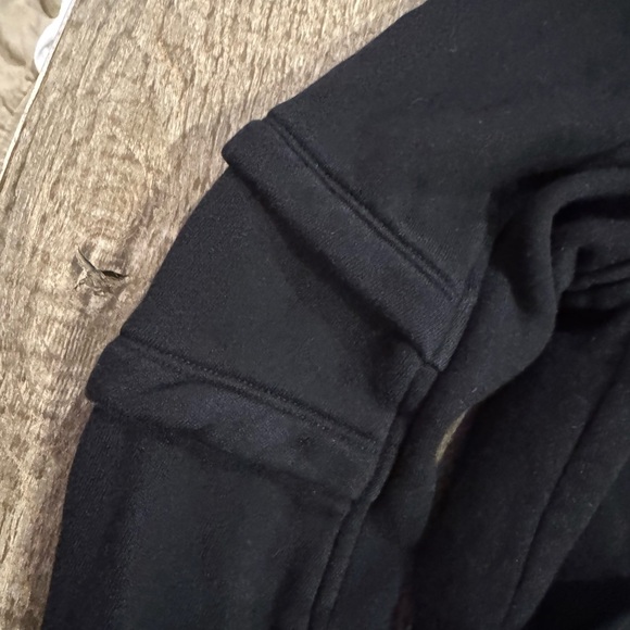 Helmut Lang Crop Zip Hoodie in Black - Picture 7 of 11